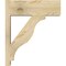 Ekena Millwork Funston Block Rough Sawn Outlooker, Douglas Fir, 8"W x 22"D x 26"H OUT08X22X26FST05RDF - alternate 2